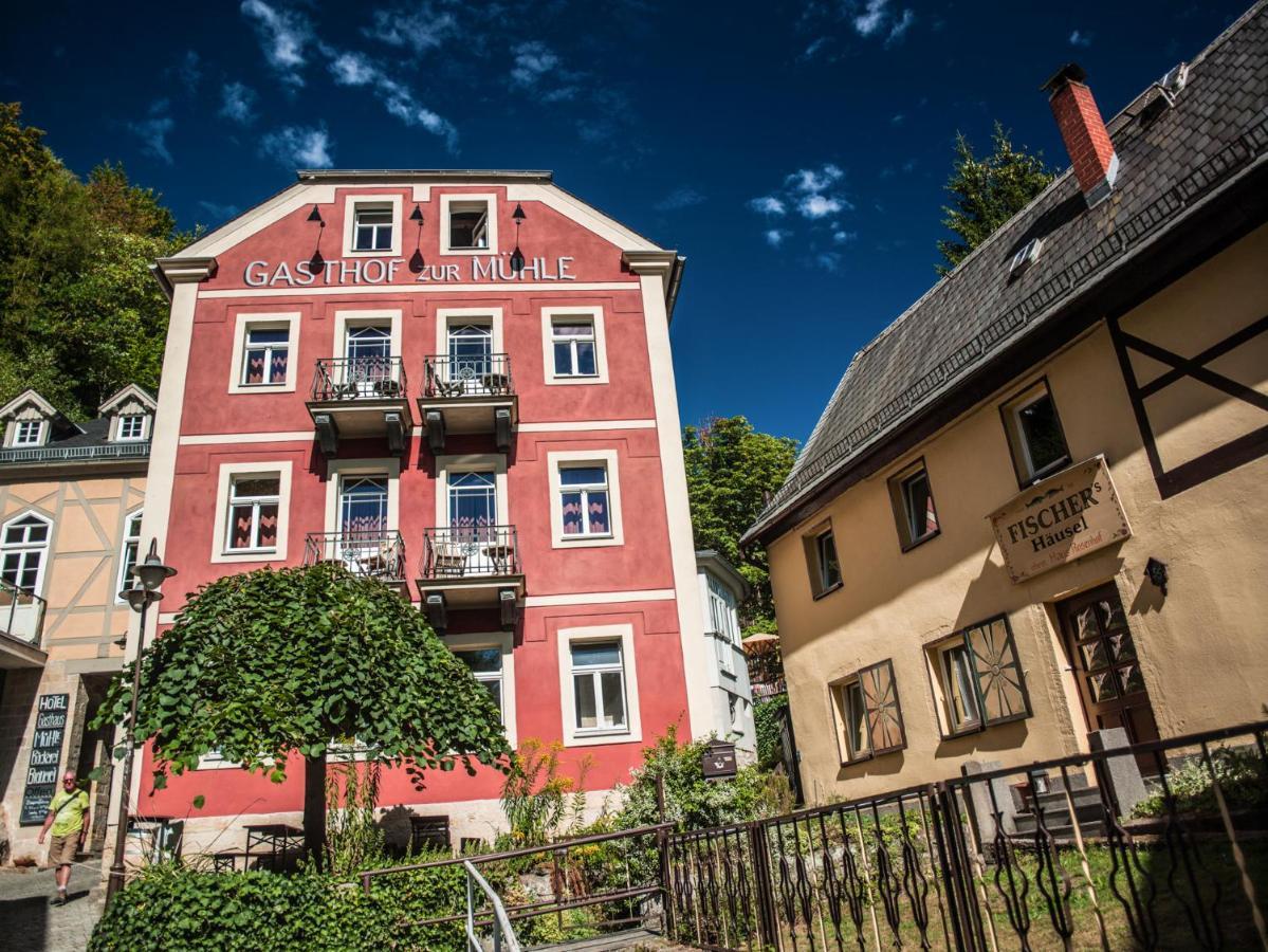 Bio-Hotel Zur Muehle Bad Schandau Exteriér fotografie