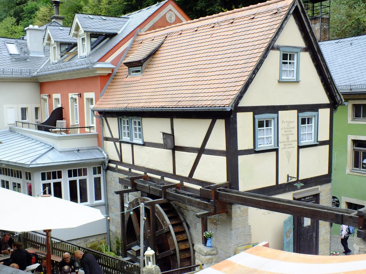 Bio-Hotel Zur Muehle Bad Schandau Exteriér fotografie