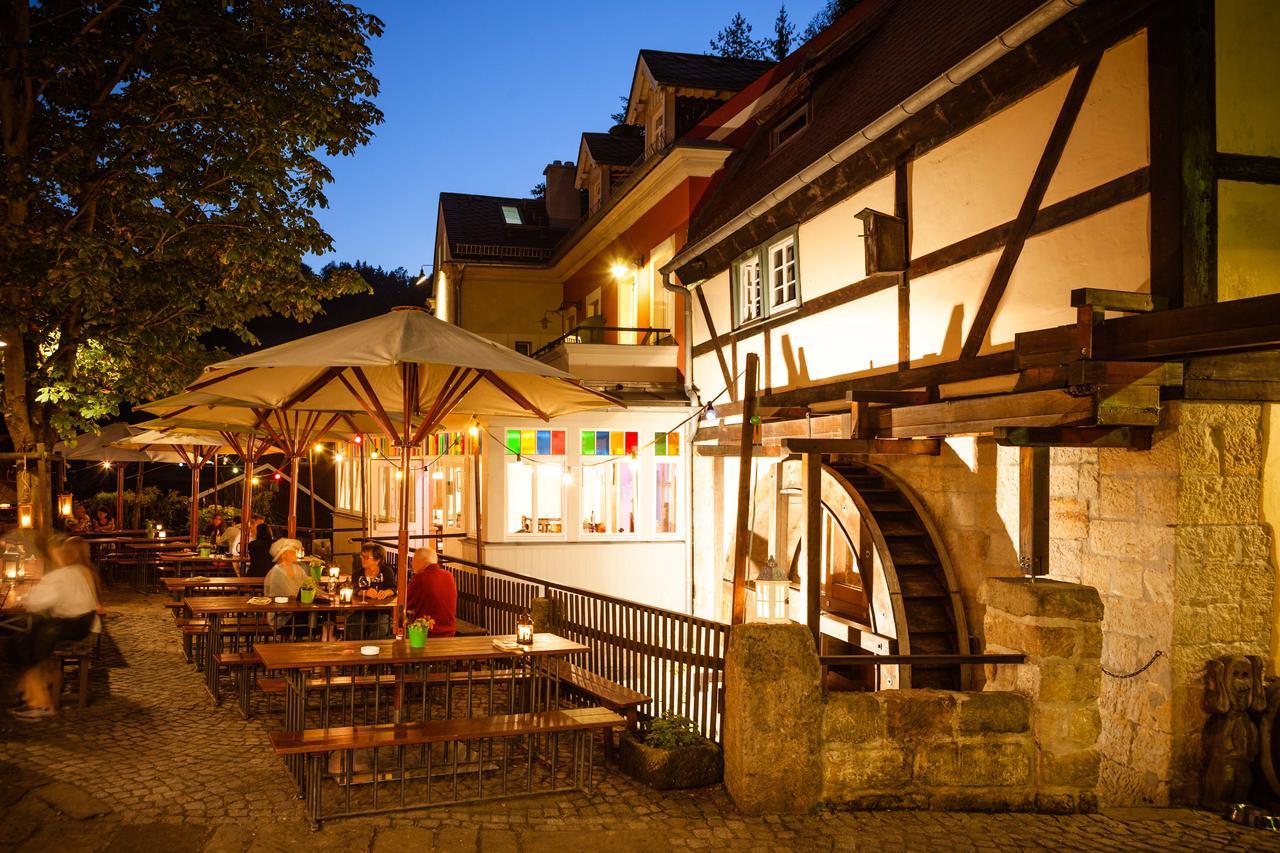 Bio-Hotel Zur Muehle Bad Schandau Exteriér fotografie