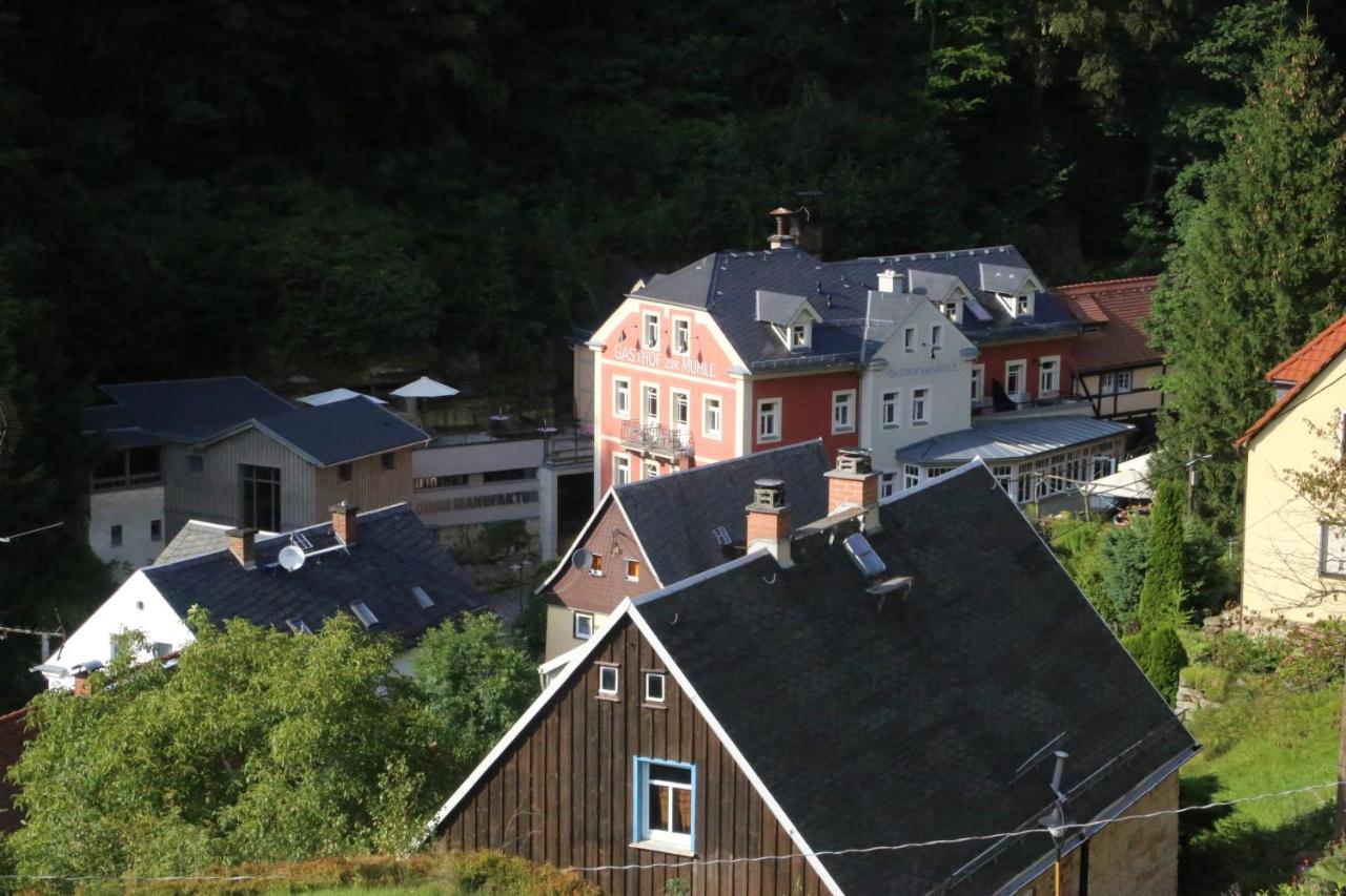 Bio-Hotel Zur Muehle Bad Schandau Exteriér fotografie