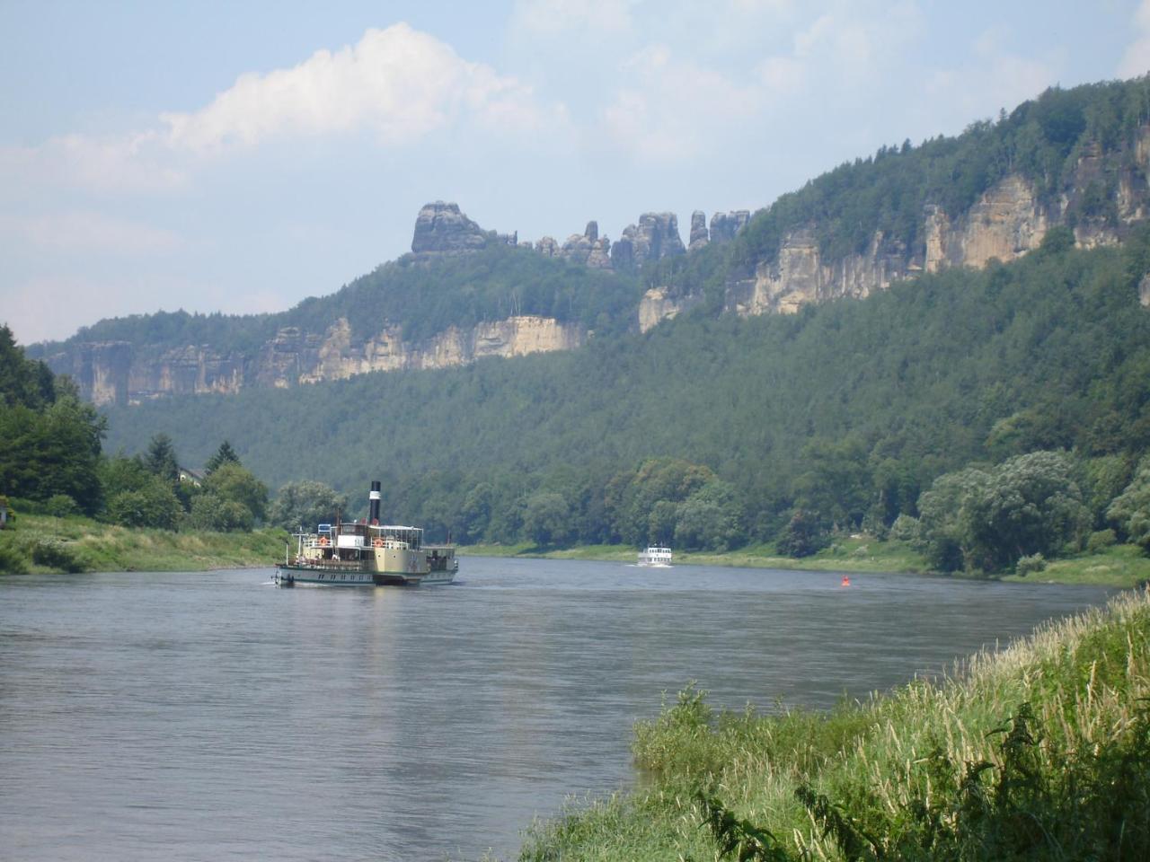 Bio-Hotel Zur Muehle Bad Schandau Exteriér fotografie